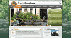 Desktop Screenshot of ci.south-pasadena.ca.us